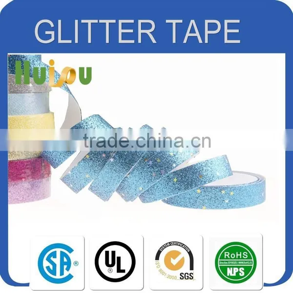 Custom Washy Tape Multifunctional Bling Glitter Tape