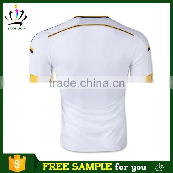 Blank American Football Jerseys Los Angeles Galaxy Blank Dri Fit T-shirts Wholesale photo-2