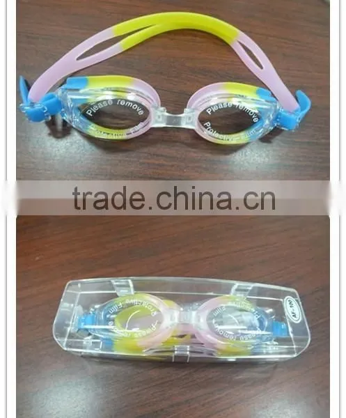 High Quality Silicone Anti Fog Swim Goggles photo-2