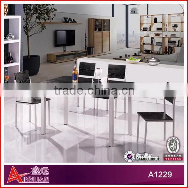 A1243 Big Promotion!!! 2015 Hot Sale Wooden Dining Table 4 Seaters Set photo-6