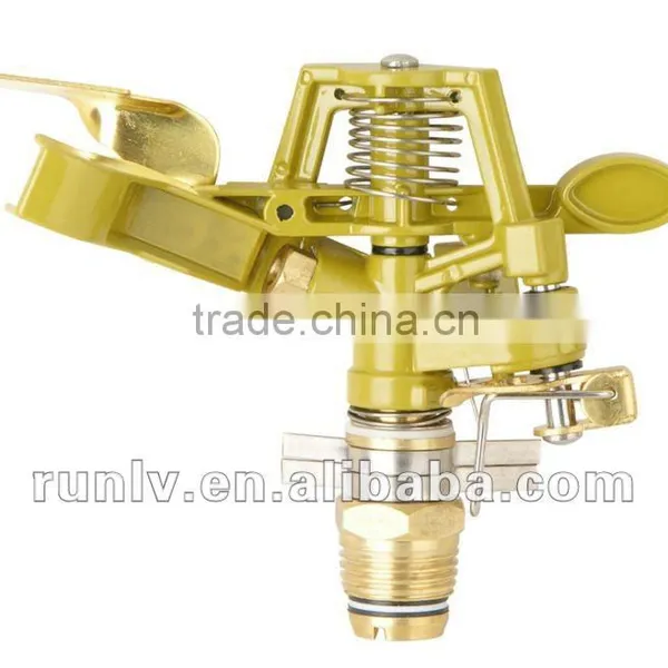 1/2" Zinc Alloy Part Circle Impact Sprinkler