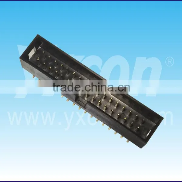 Made in China 2.54mm Pitch Factory Price Dual Row Vertical SMT Box Header Connector photo-6