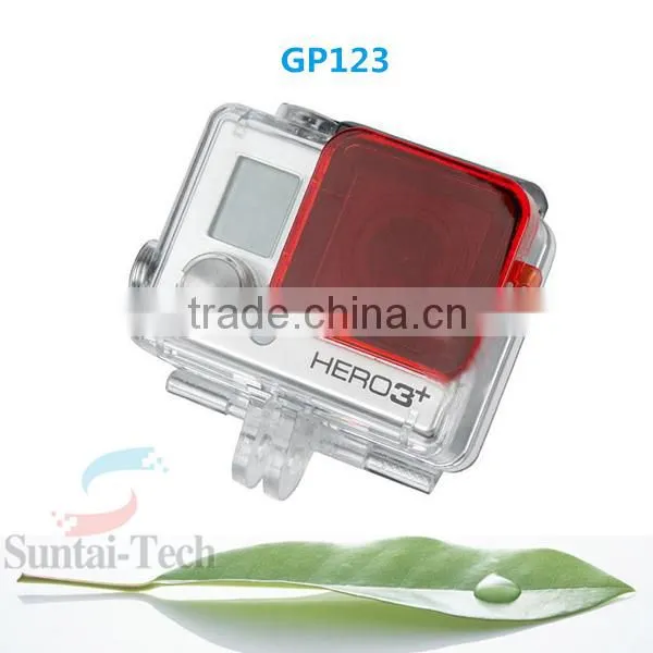 Wholesale New Design Gopros Accessories Under Sea Diving Colorful Lens Filter/Protective Cover For Go Pro Heros 3+ GP123 photo-6