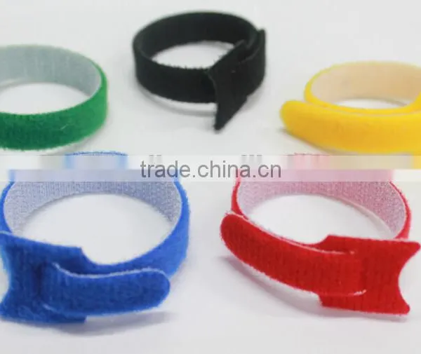 Double Side Adjustable Back to Back Hook and Loop Cable Tie photo-4