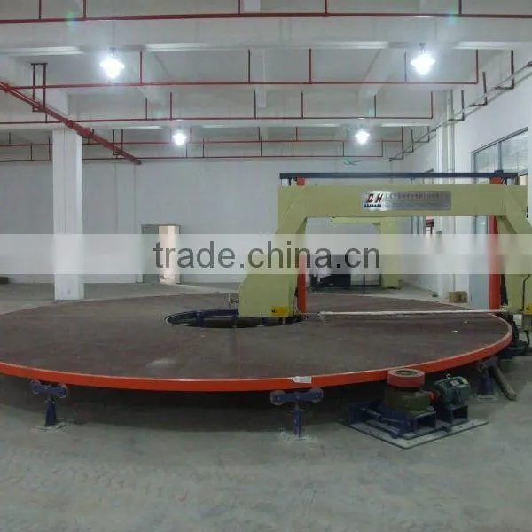 Carrousel Horizontal Sponge Cutting Machine