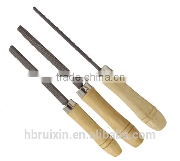 Wood Rasp Files With Diffirent Shape,3pcs Sets,Hand Tool Files Set photo-5