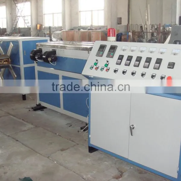 PVC Single Wall Corrugated Pipe Machine Production Line / PVC Corrugated Pipe Extrusion Line photo-2