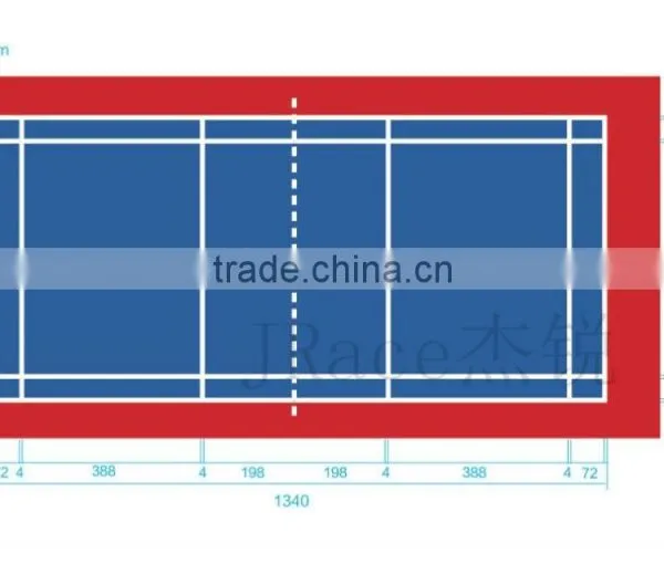 Professional and Comfortable Indoor Badminton Court Floor photo-3