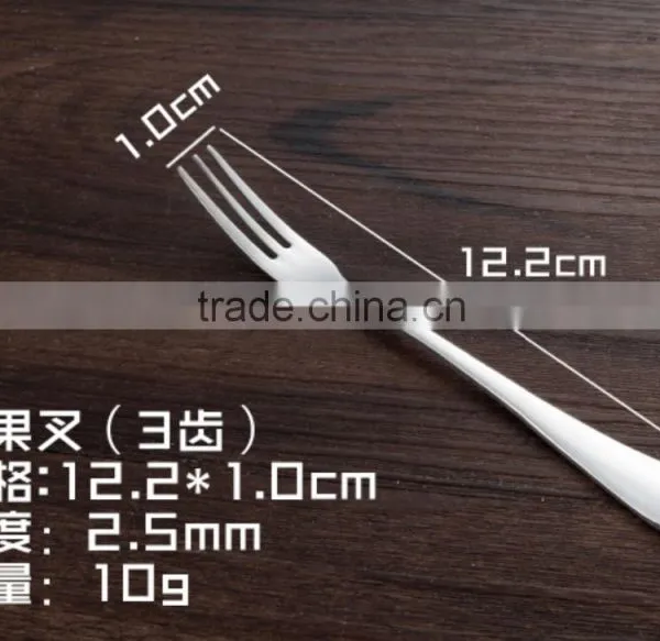 High Quality Attractive Stainless Steel Dessert Fork photo-6