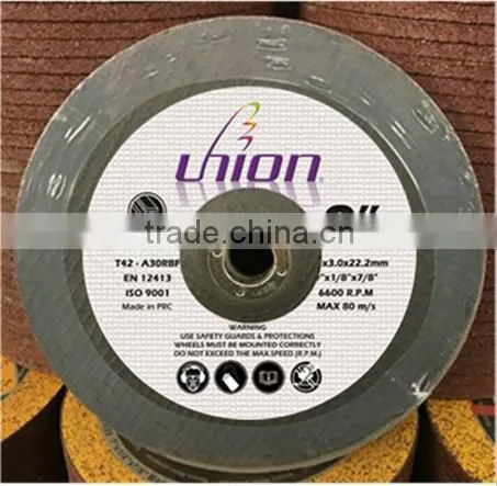 9inch 230X3X22.2mm DEPRESSED Cutting Disc for Metal/steel photo-5