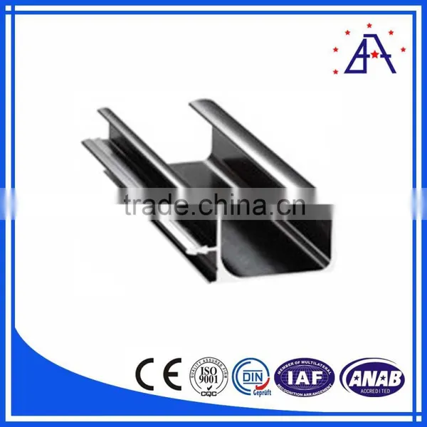 Brilliance High Quality Aluminium Wardrobe Door Frame Aluminium Profiles photo-5