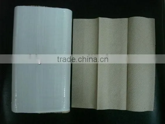 1 Ply Recycle Brown Z Fold Hand Towel 23cm X 23cm