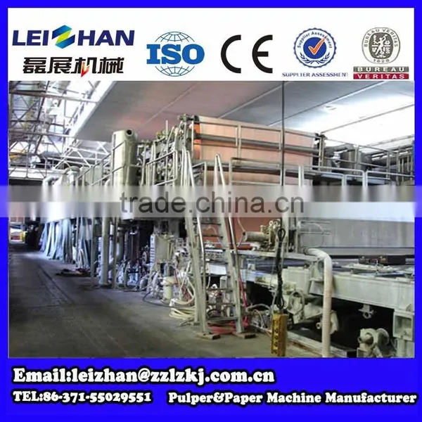 High Speed Test Liner Paper Machine, Waste Carton Paper Recycling Machine for Sale photo-5