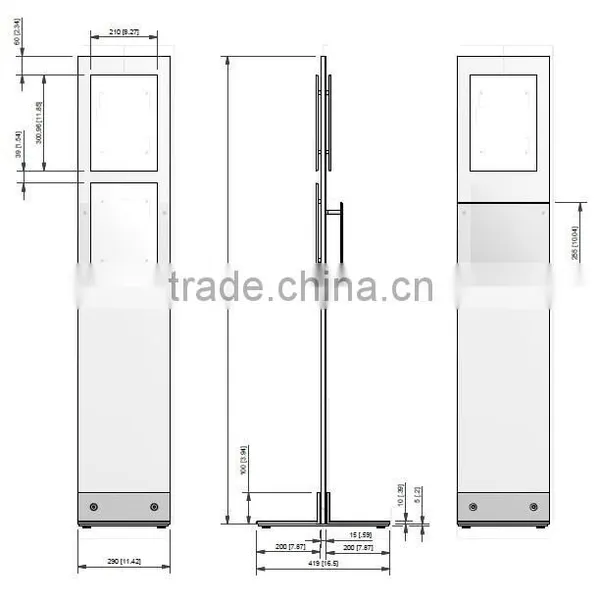 Double Acrylic Rotate Counter Stand For Specialty Store photo-2