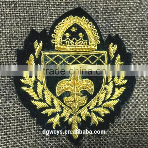 Custom Patch Gold Thread Colorful Slim Embroidery Anya Woven Patches for Jackets/sweater/bag photo-5
