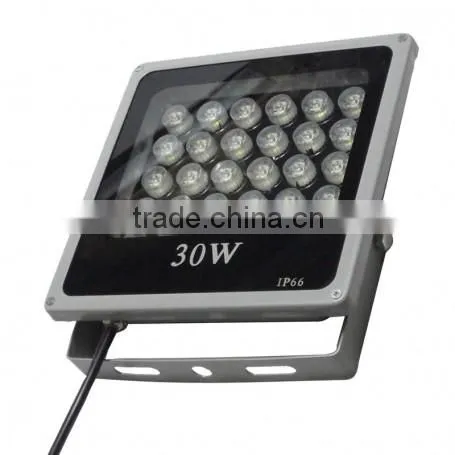 LED IP66 High Power Cool White Grey Outdoor 30W LED Flood Light photo-2