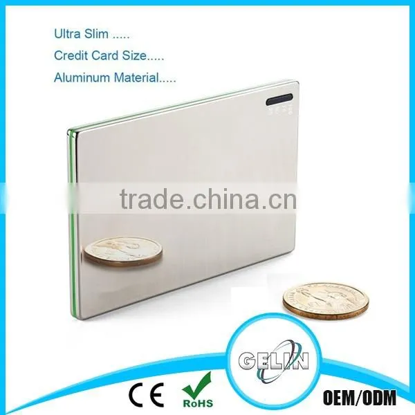 Credit Card Power Bank Metal Case Pocket Power Bank photo-2