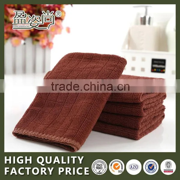 2015 Wholesale Hotel Supplies Brown Square Beach Towel photo-4