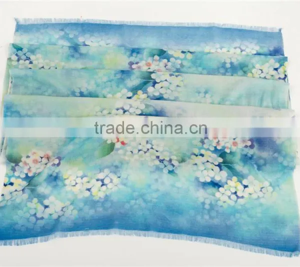 100*180cm Polyester Material Pashmina Scarf for Lady photo-3