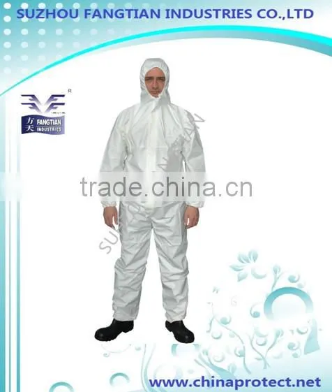 Non-woven Coverall Workwear Disposable Coverall With CE photo-5