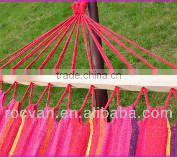 Fashion Colorful Single Person Canvas Hanging Bed photo-4