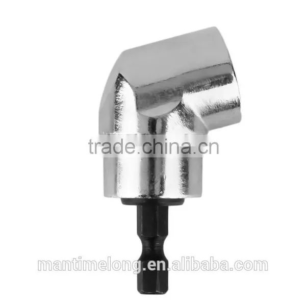105 Degrees 1/4" Extension Hex Drill Bit Adjustable Hex Bit Angle Driver Screwdriver Socket Holder Adaptor Tools photo-4