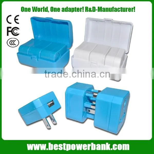 HC-006 Mobile Phone Battery Power Adapter, Dual Usb Unversal Charger photo-5