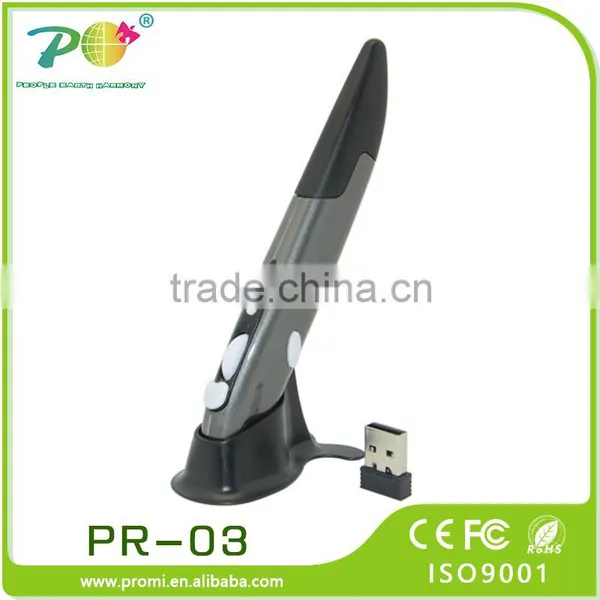 Fancy Gift Optical Pen Shaped Mouse Wireless Mouse 2.4ghz With USB Receiver photo-5