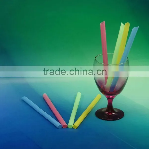 Guangzhou Manufacturer Supplies Caps for Plastic Drinking Straws Plastic Pearl Milk Tea Straws for Sale