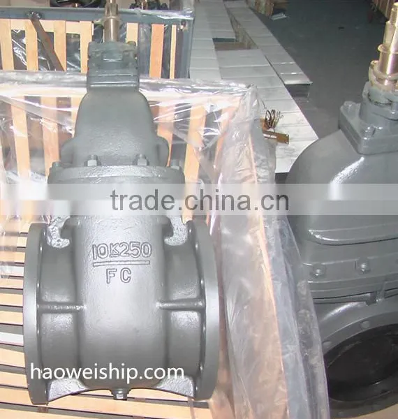 JIS F7364 10K Marine Cast Iron Gate Valve