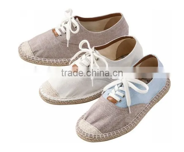 2016 New Fashion Wholesale Cheap Ladies Canvas Shoes