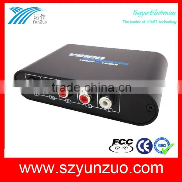 Ypbpr to Hdmi, Component to HDMI RCA Audio to HDMI Converter