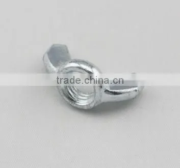 Blue White Zinc Wing Nut DIN315 photo-3
