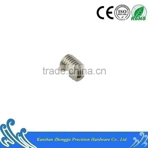 DIN913 Stainless Steel Hexagon Socket Set Screws With Flat Point With Nickel Plating photo-2