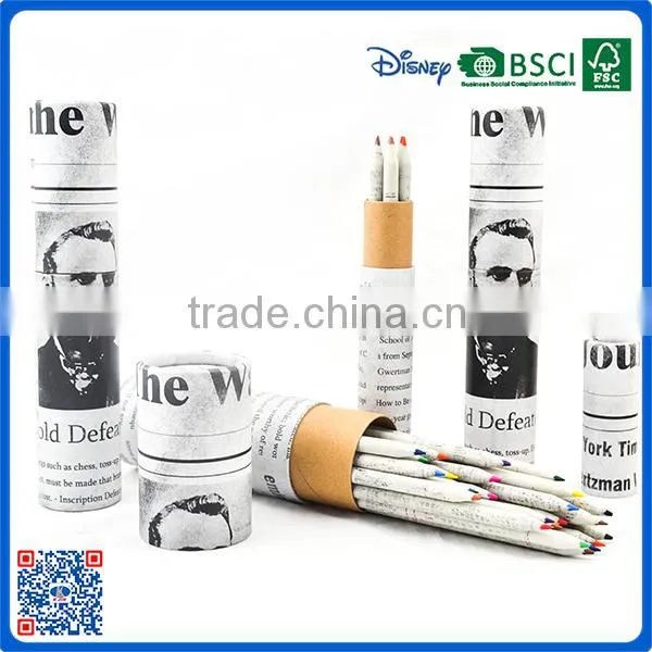 7' New Style Reycle Color Pencil in Box for Promotion Gifts photo-5