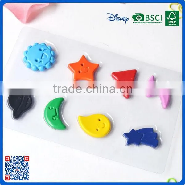 2016 New Customed Fancy 3D Crayon 8 Pack for School Stationery photo-2
