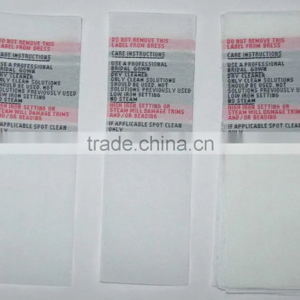 washing label/size label/main label/brand label