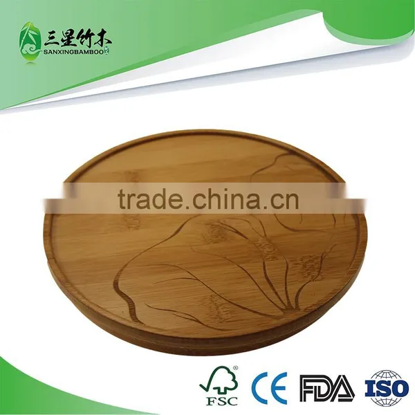 Bamboo Custom Printed Serving Tray for Dessert