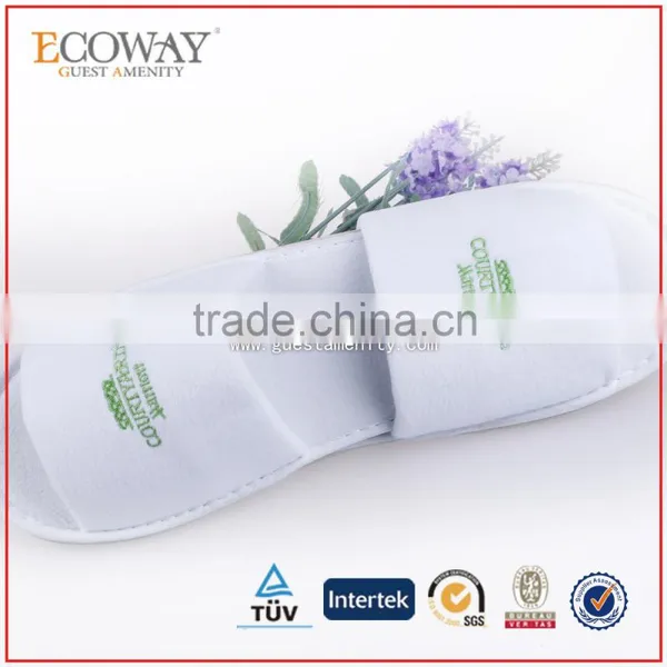 Cheap Hotel Guest Eva Disposable Slippers Open Toe Indoor Slippers for Men photo-3