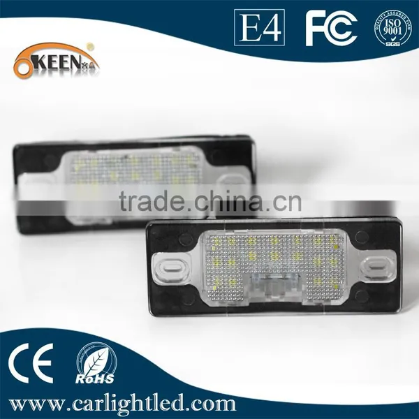 One Year Guaranteed 12V ABS Material Led License Light Led License Plate Lamp Canbus for P Orsche photo-3