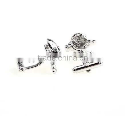Silver Skull Cufflinks photo-3
