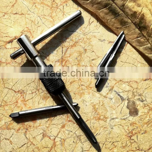 5PCS Mini Tool Set Small Tap Set With T Type Tap Wrench M3 M4 M5 M6 photo-3