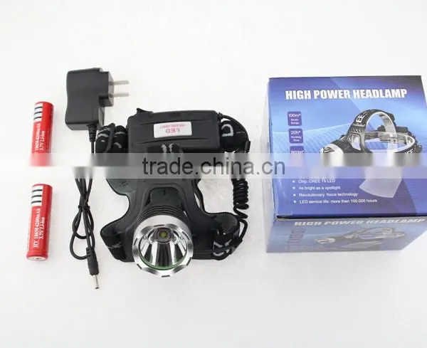 A-OK Hot Sell 10W 3000lumens CR EE XM-L2 T6 Waterproof Led Head Lamp, High Power Rechargeable Headlight photo-6