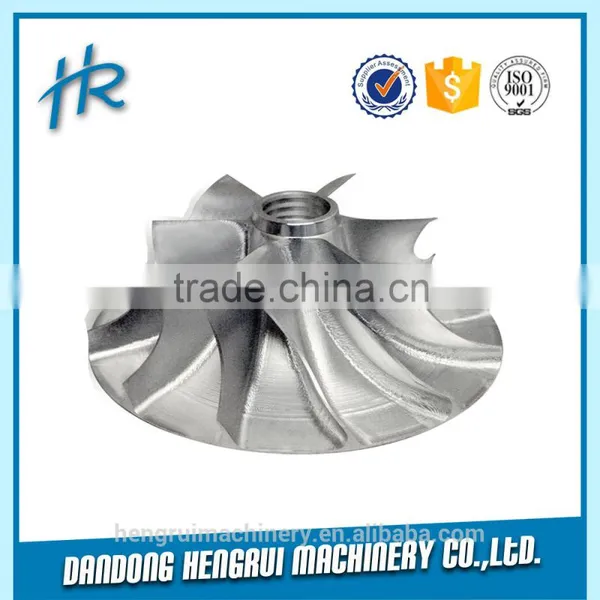 High Quality Precision Turbo Compressor Impeller, Qualified Machining Pump Compressor Impeller photo-3