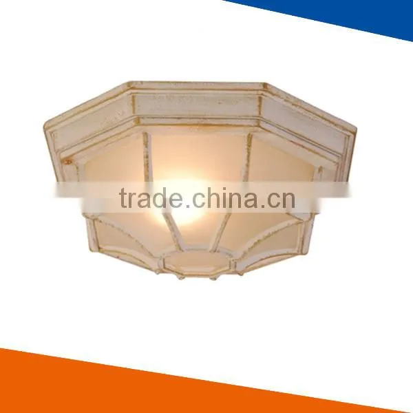 New Designed Antique Gold White Decoration Wall Lamp photo-2