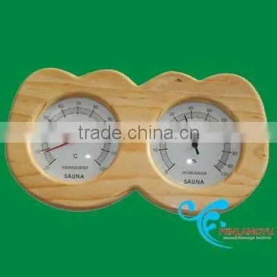 Sauna Accessories(wooden Thermo-hygrometer)