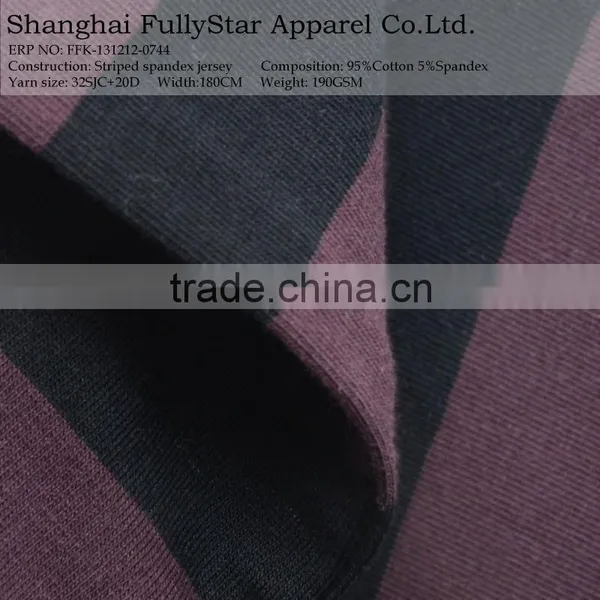 Yarn Dyed Stripe Stretch Fabric