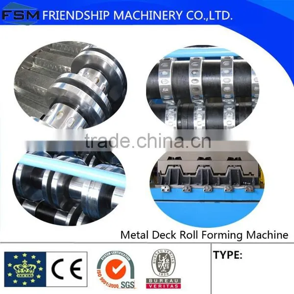 Metal Floor Bearing Plate Roll Forming Machine For The Structural Contrete photo-2
