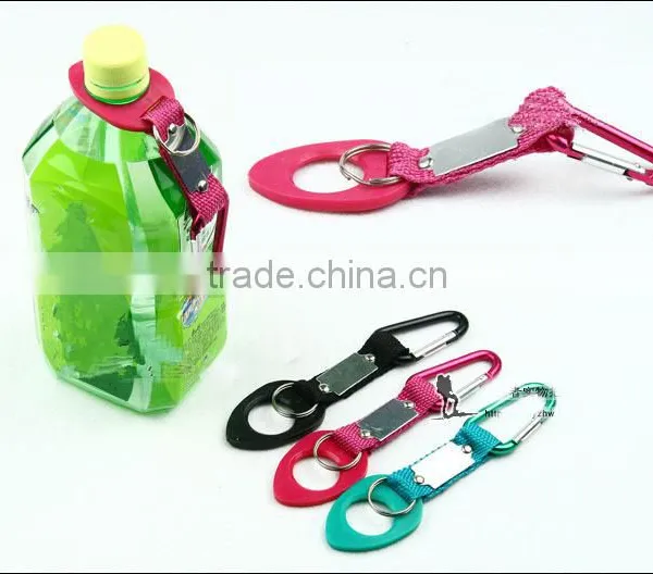 Water Bottle Clip, Mixed Water Bottle Holder, Customized Laser Engraved Logo on Metal Tag photo-6