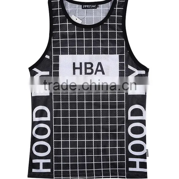 OEM & ODM Activewear Tank Tops, Stringer Tank Top&mens Tank Top& Fashion Basketball Vest photo-3